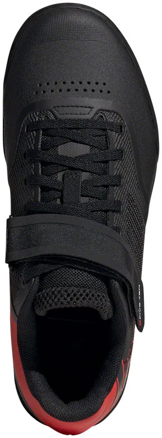 Five Ten Hellcat Pro Mountain Clipless Shoes - Mens Core BLK/Core BLK/Red 8