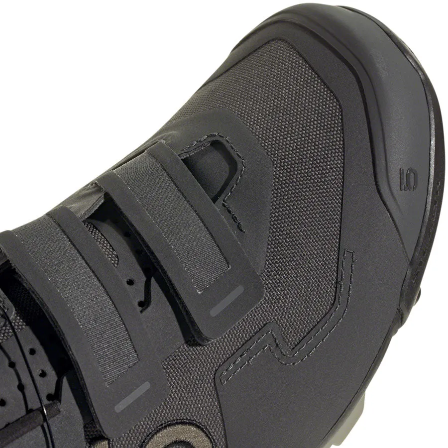 Five Ten Kestrel BOA Mountain Clipless Shoes - Men's, Gray Six/Silver Pebble/Olive Strata, 9