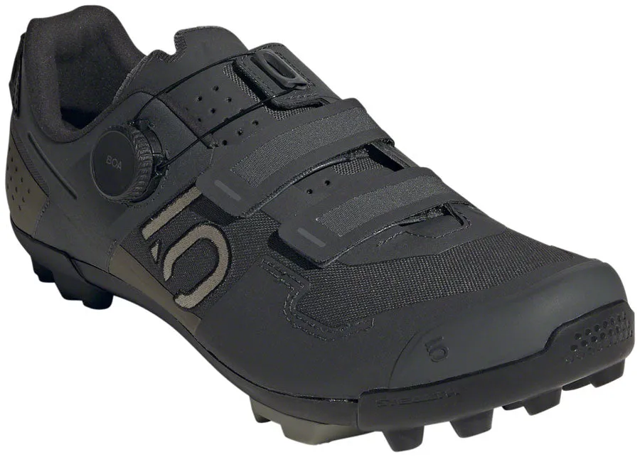 Five Ten Kestrel BOA Mountain Clipless Shoes - Men's, Gray Six/Silver Pebble/Olive Strata, 9