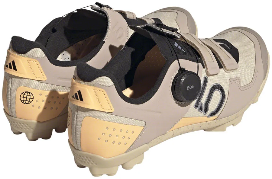 Five Ten Kestrel BOA Mountain Clipless Shoes - Womens Sand Strata/Silver Violet/Acid Orange 9