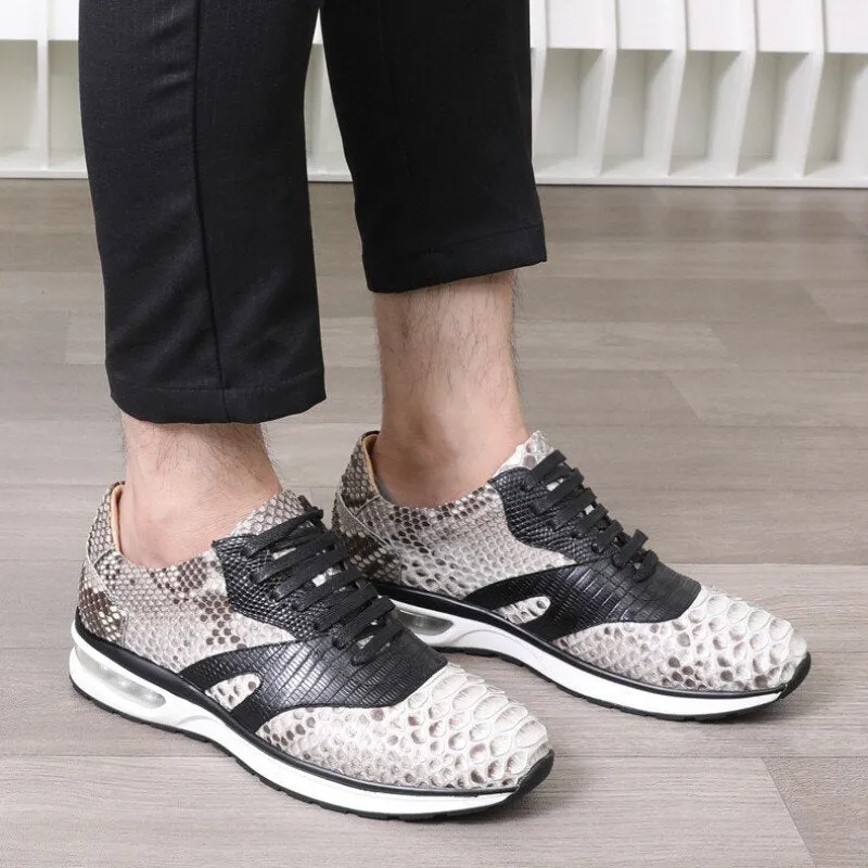 GENUINE PYTHON SNEAKERS "DYING SOUL"