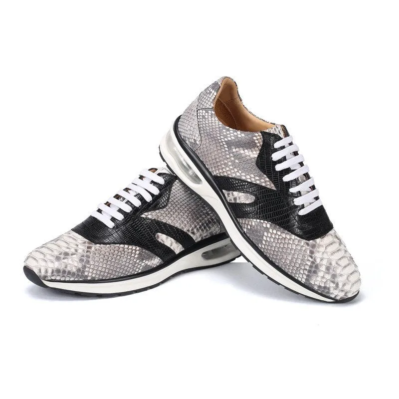 GENUINE PYTHON SNEAKERS "DYING SOUL"