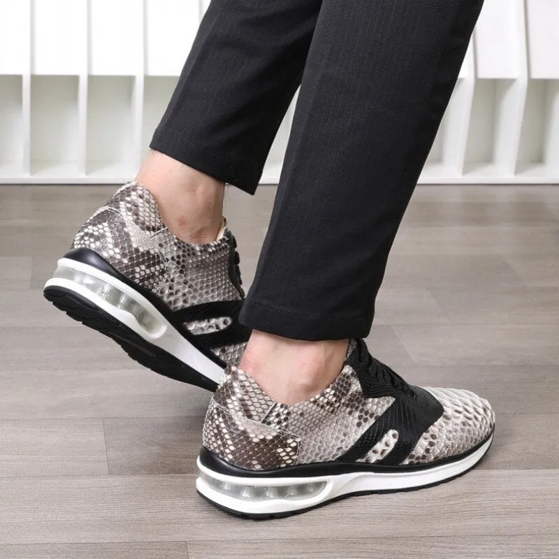 GENUINE PYTHON SNEAKERS "DYING SOUL"