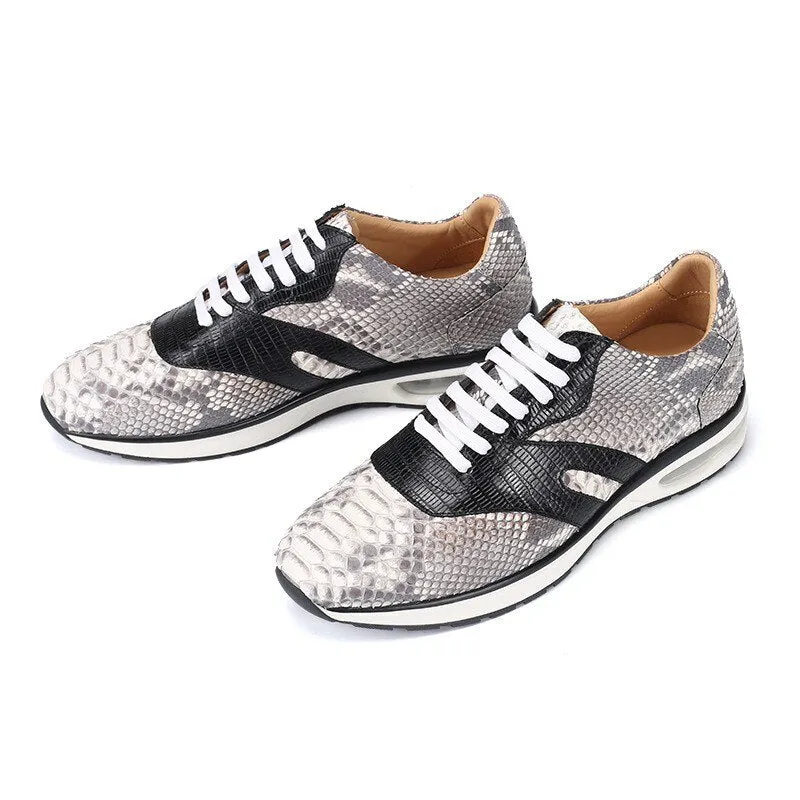 GENUINE PYTHON SNEAKERS "DYING SOUL"
