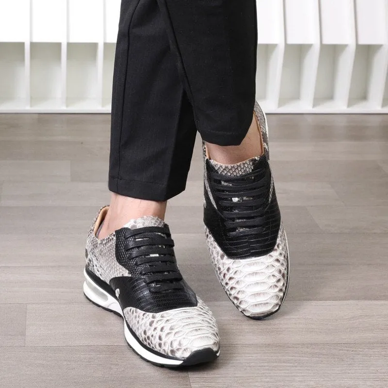GENUINE PYTHON SNEAKERS "DYING SOUL"