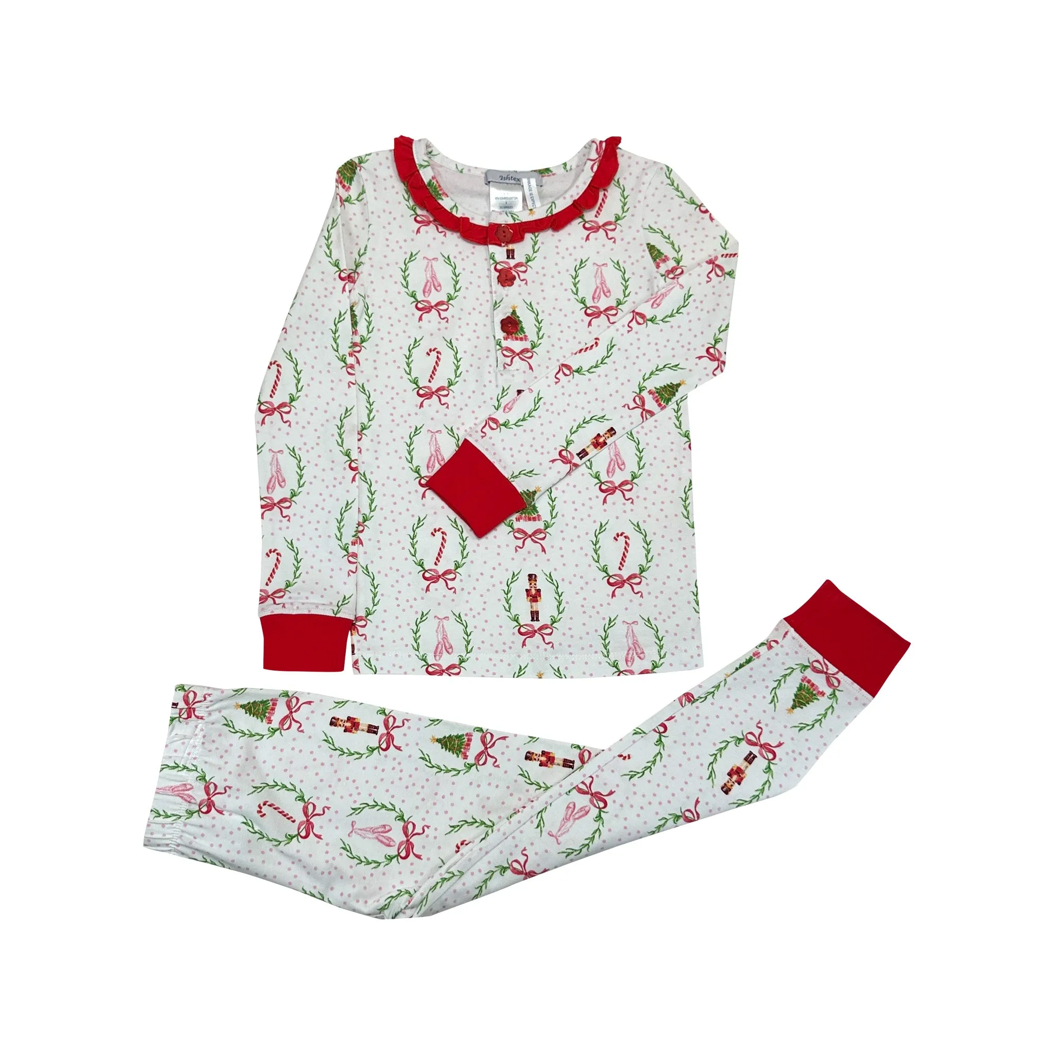 Girl's Nutcracker PJ Set