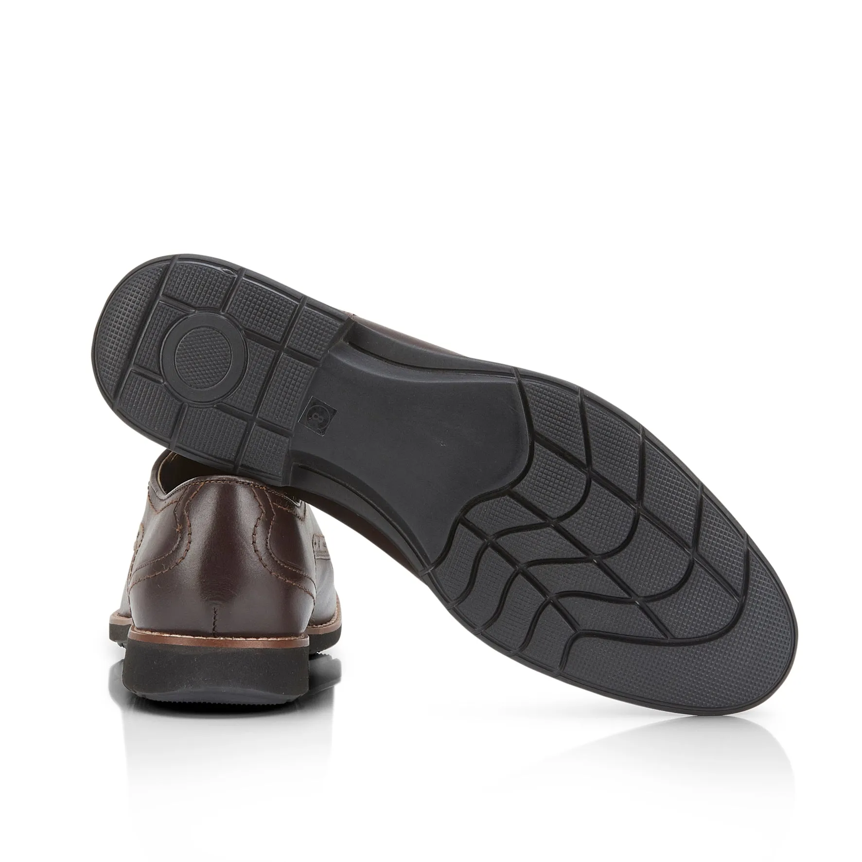 Goaplain Men's Derby Shoes - Brown