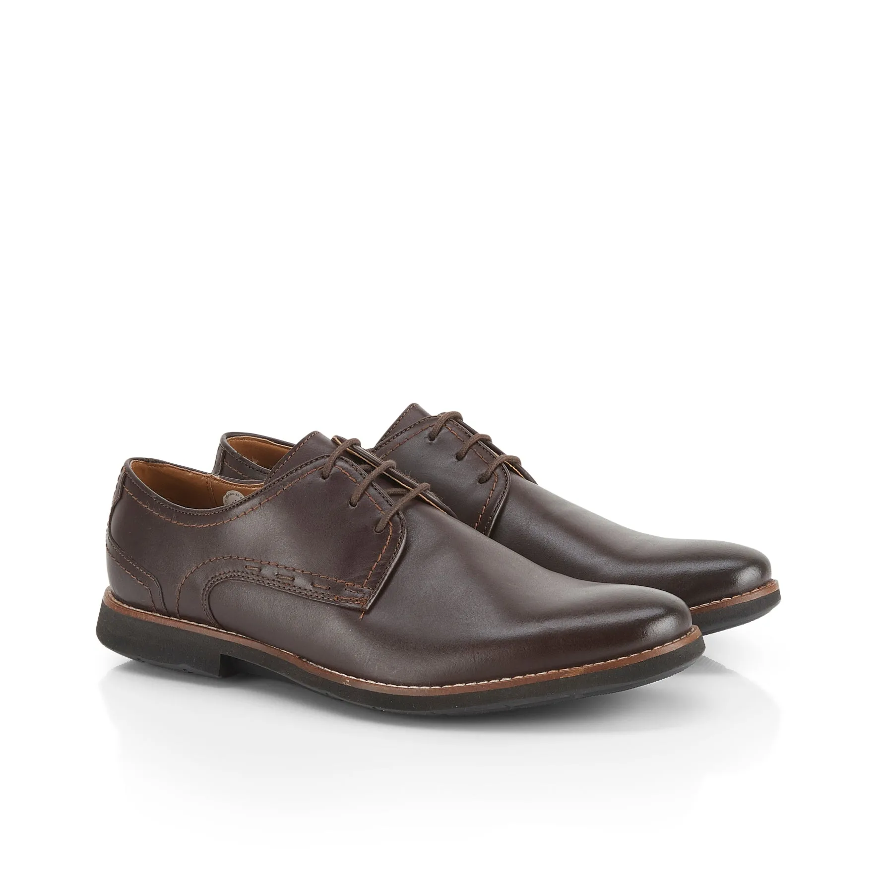 Goaplain Men's Derby Shoes - Brown