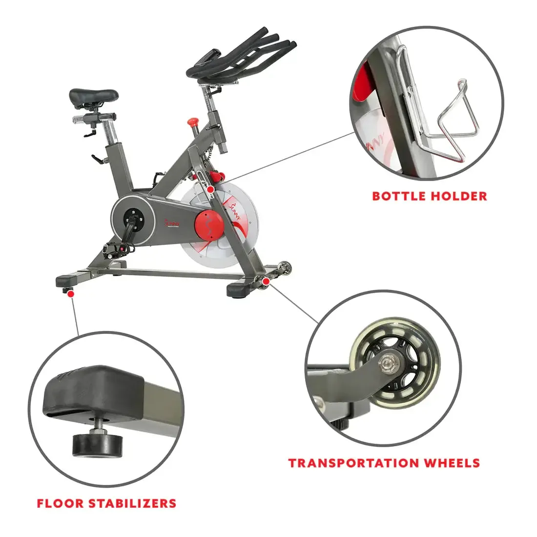 GP Pro Sun Indoor Training Cycling Fitness Bike - Lifetime warranty*