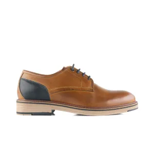 Grange Men's Derby Shoe - TAN