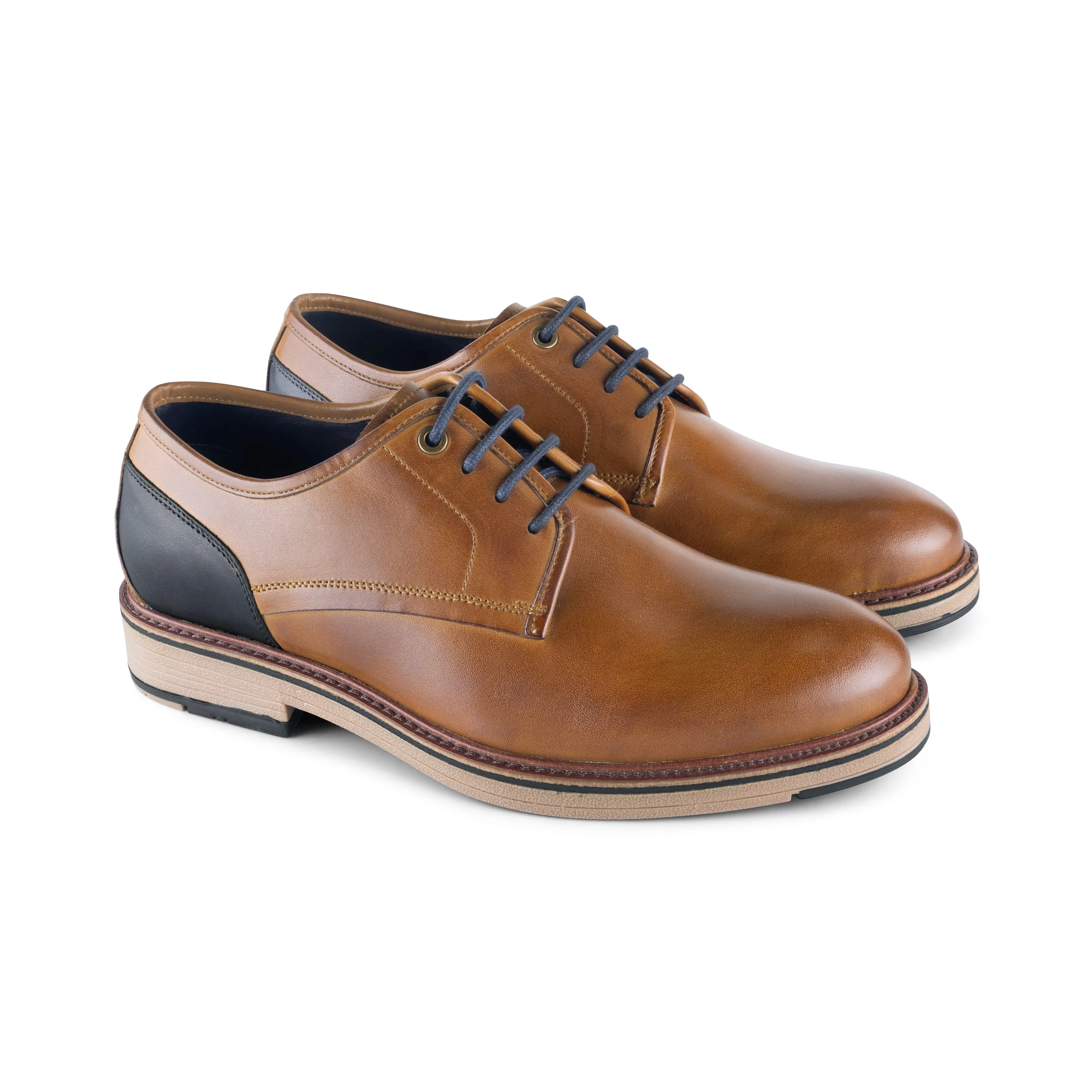 Grange Men's Derby Shoe - TAN