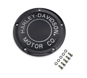 Harley-Davidson Motor Co. Derby Cover - Gloss Black