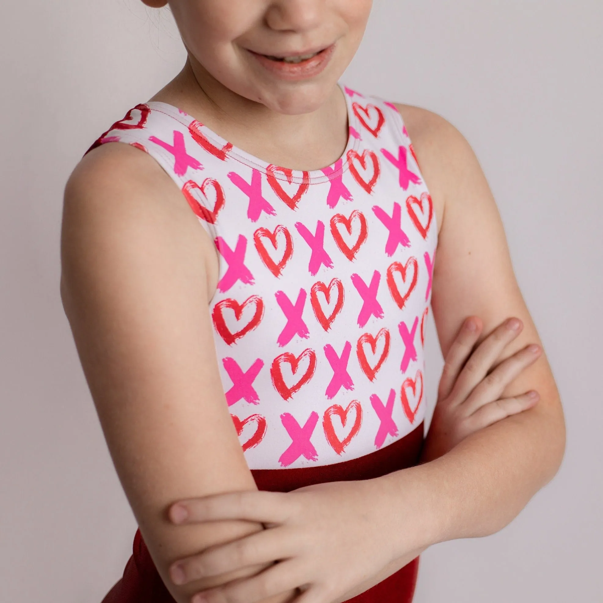 Hearts & X's Leotard