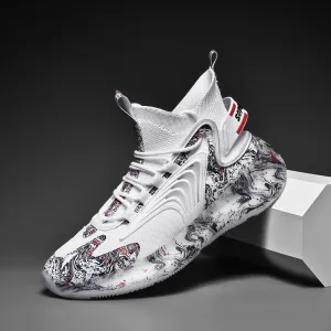 High Top Plush Cotton Basketball Shoes