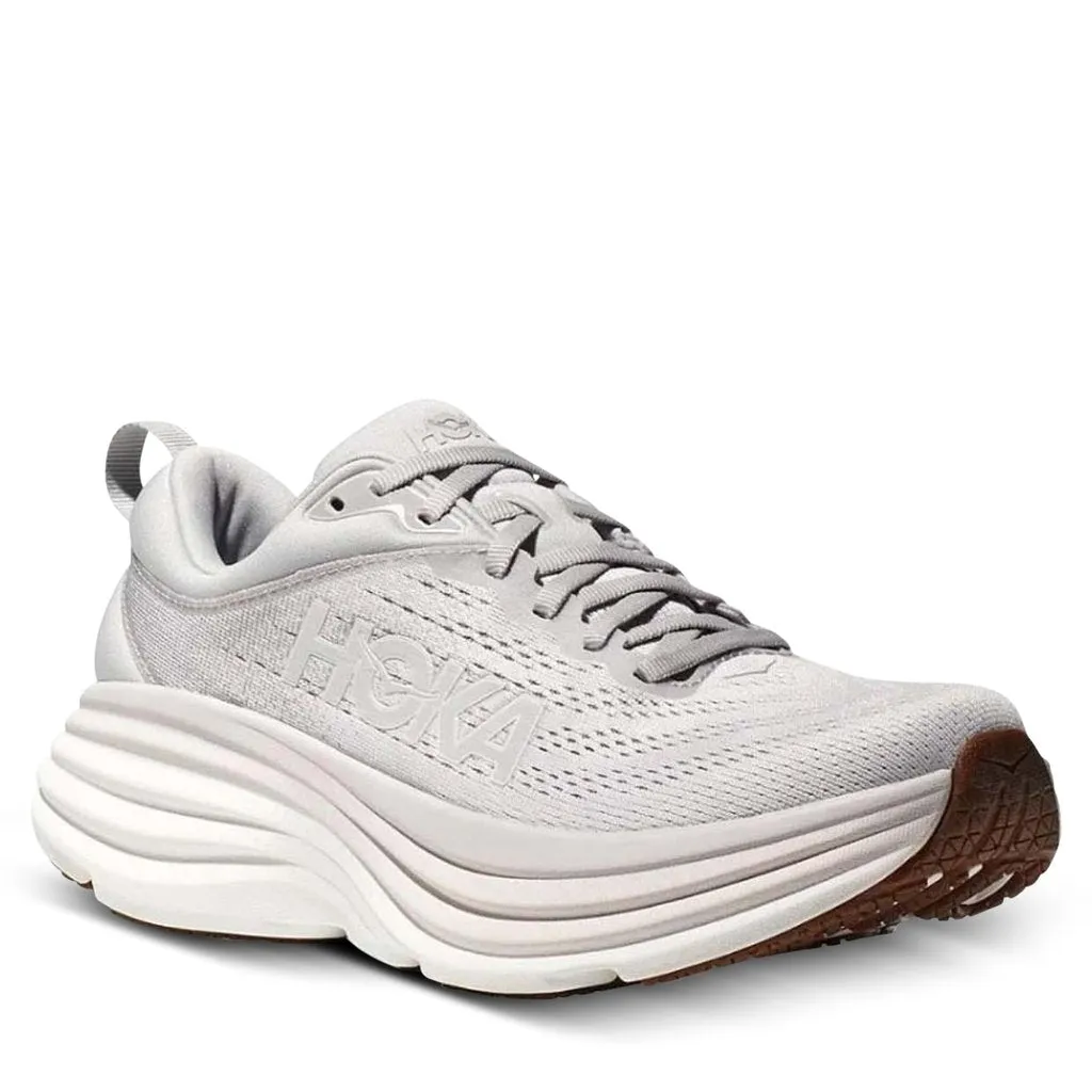 HOKA - Womens Bondi 8 Lunar Rock/Nimbus Cloud