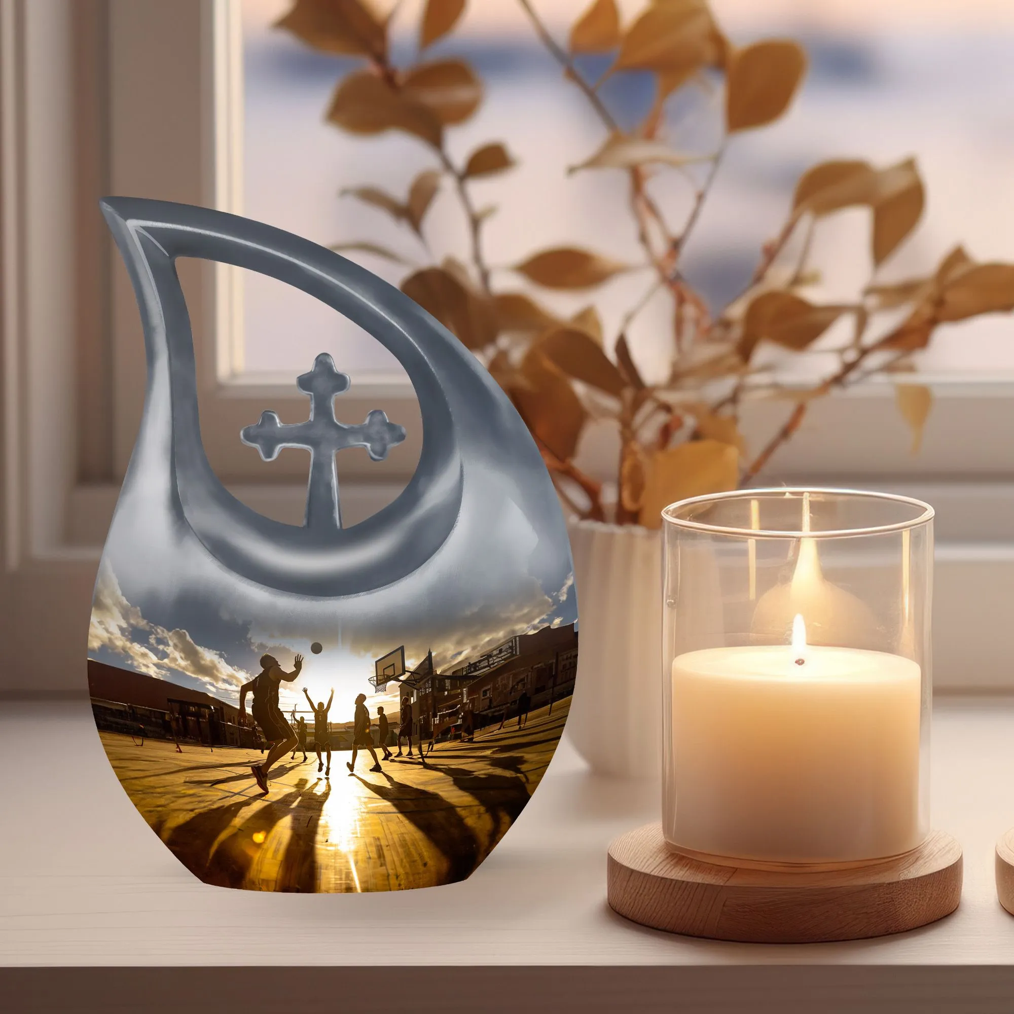 Hoops Remembrance: Unique Basketball Inspired Memorial Urn