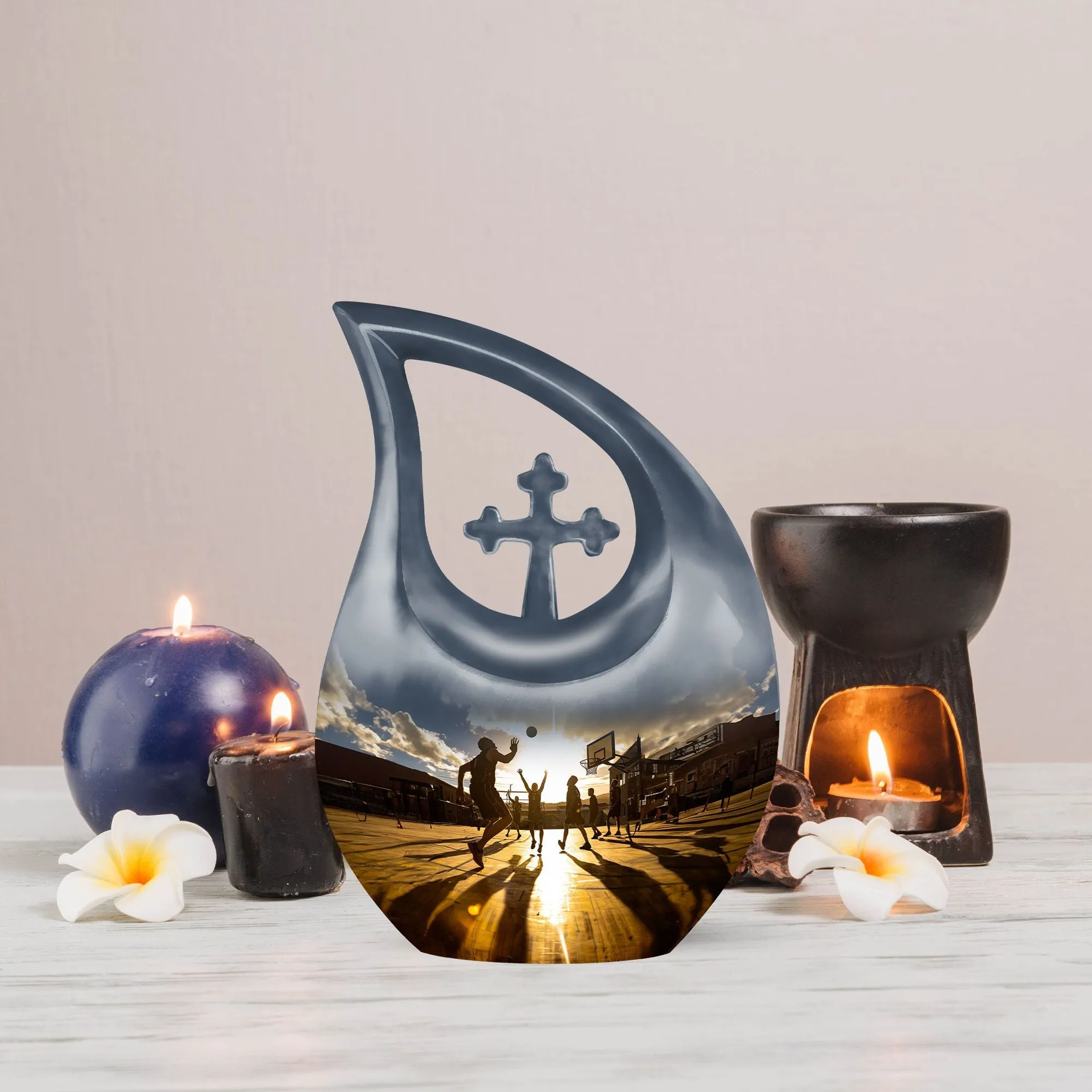 Hoops Remembrance: Unique Basketball Inspired Memorial Urn