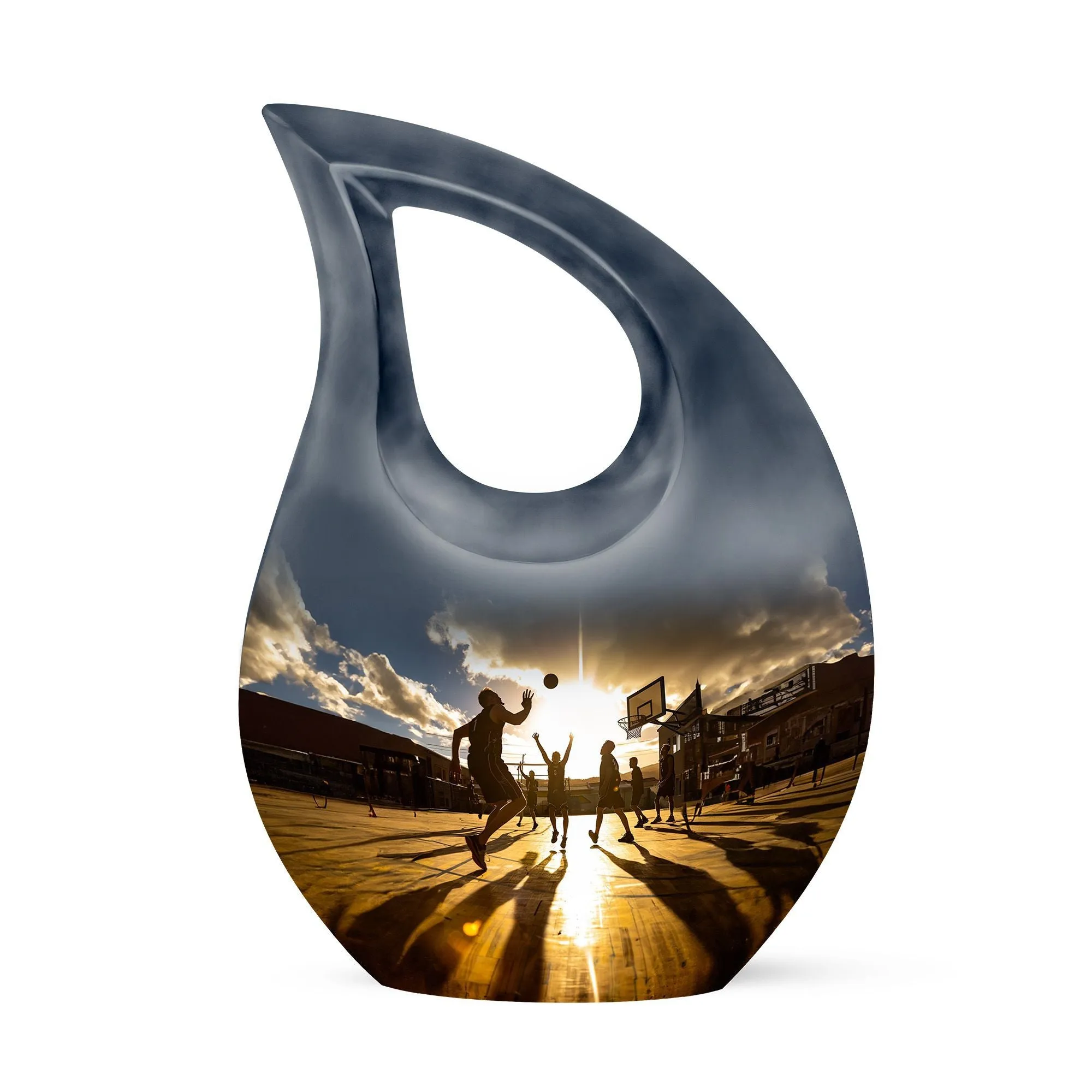 Hoops Remembrance: Unique Basketball Inspired Memorial Urn