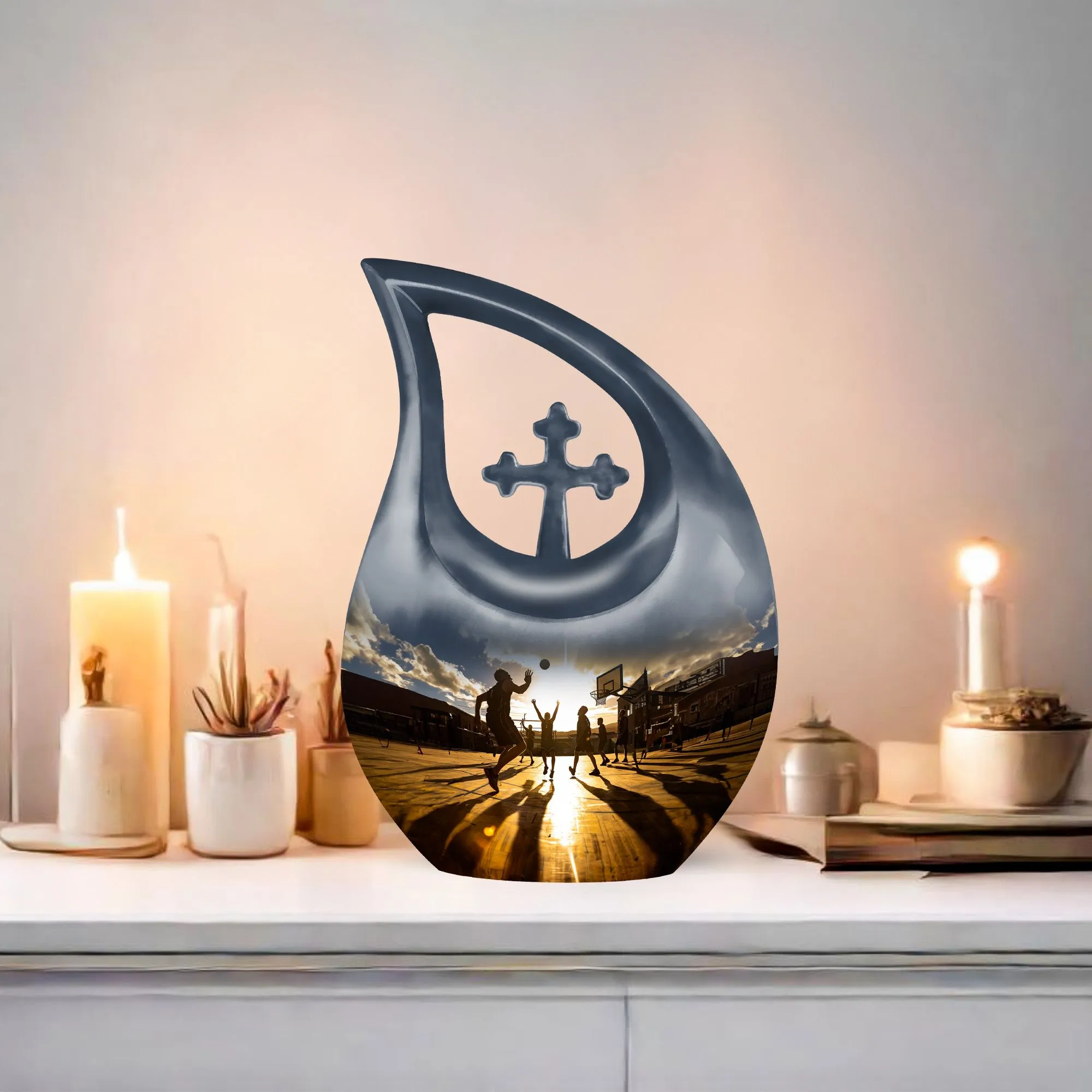Hoops Remembrance: Unique Basketball Inspired Memorial Urn