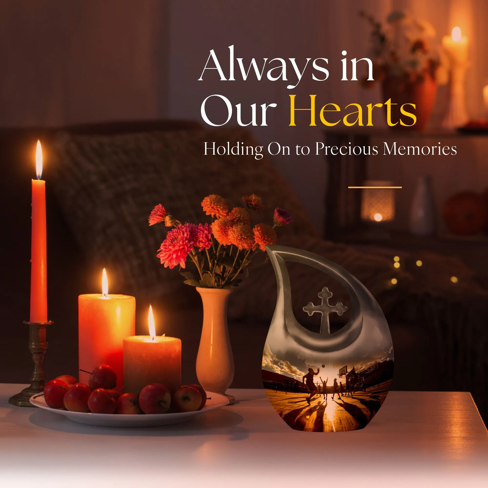 Hoops Remembrance: Unique Basketball Inspired Memorial Urn