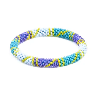 Indigo Beach | Himalayan Glass Bead Bracelet