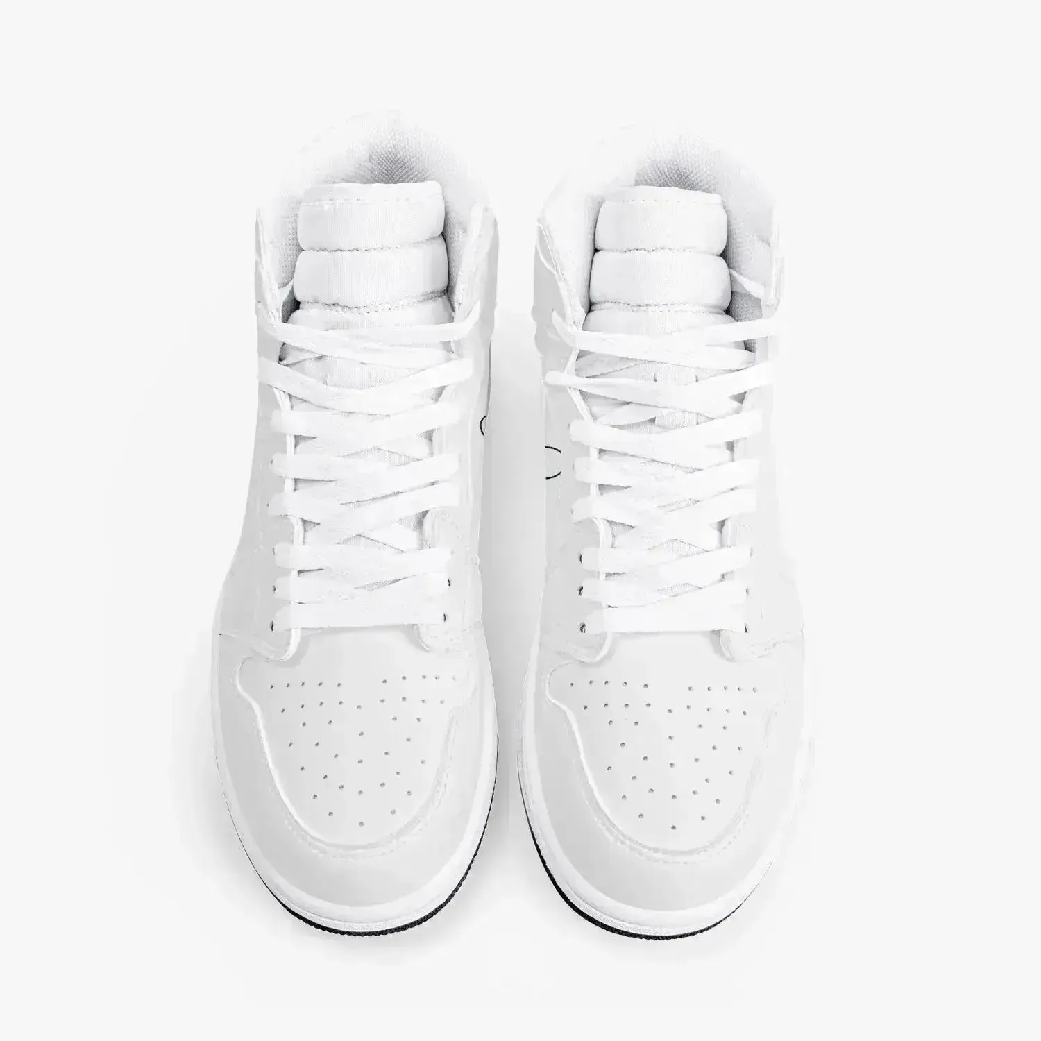 Jacki Easlick Lux Bunny High-Top Leather Sneakers
