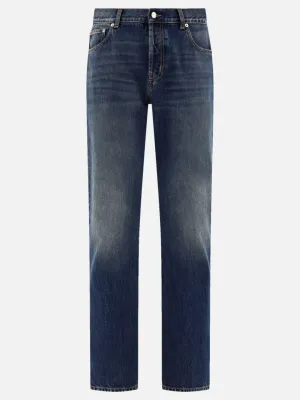 Jeans with logo detail