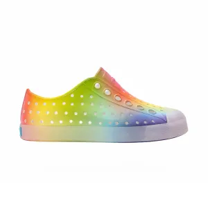 Jefferson Print Child Shell White / Translucent / Rainbow Blur