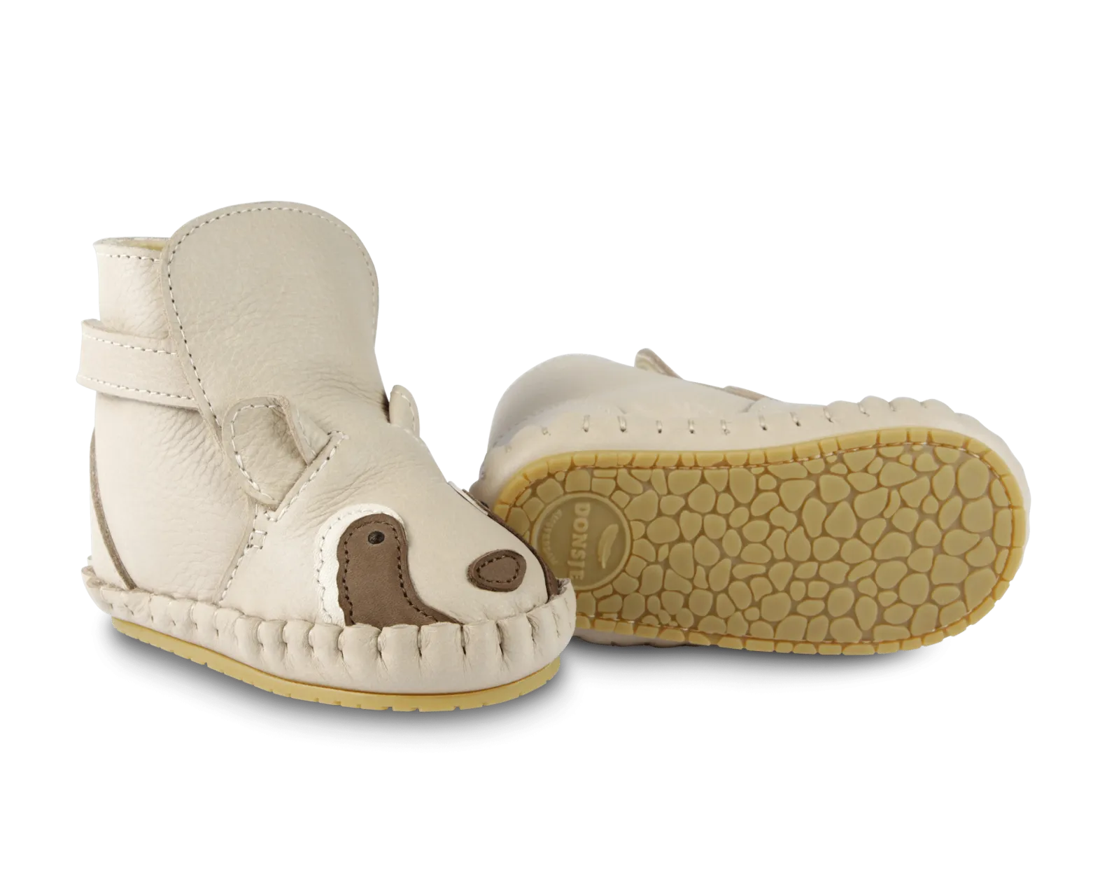 Kapi Special Booties | Raccoon | Ivory Classic Leather