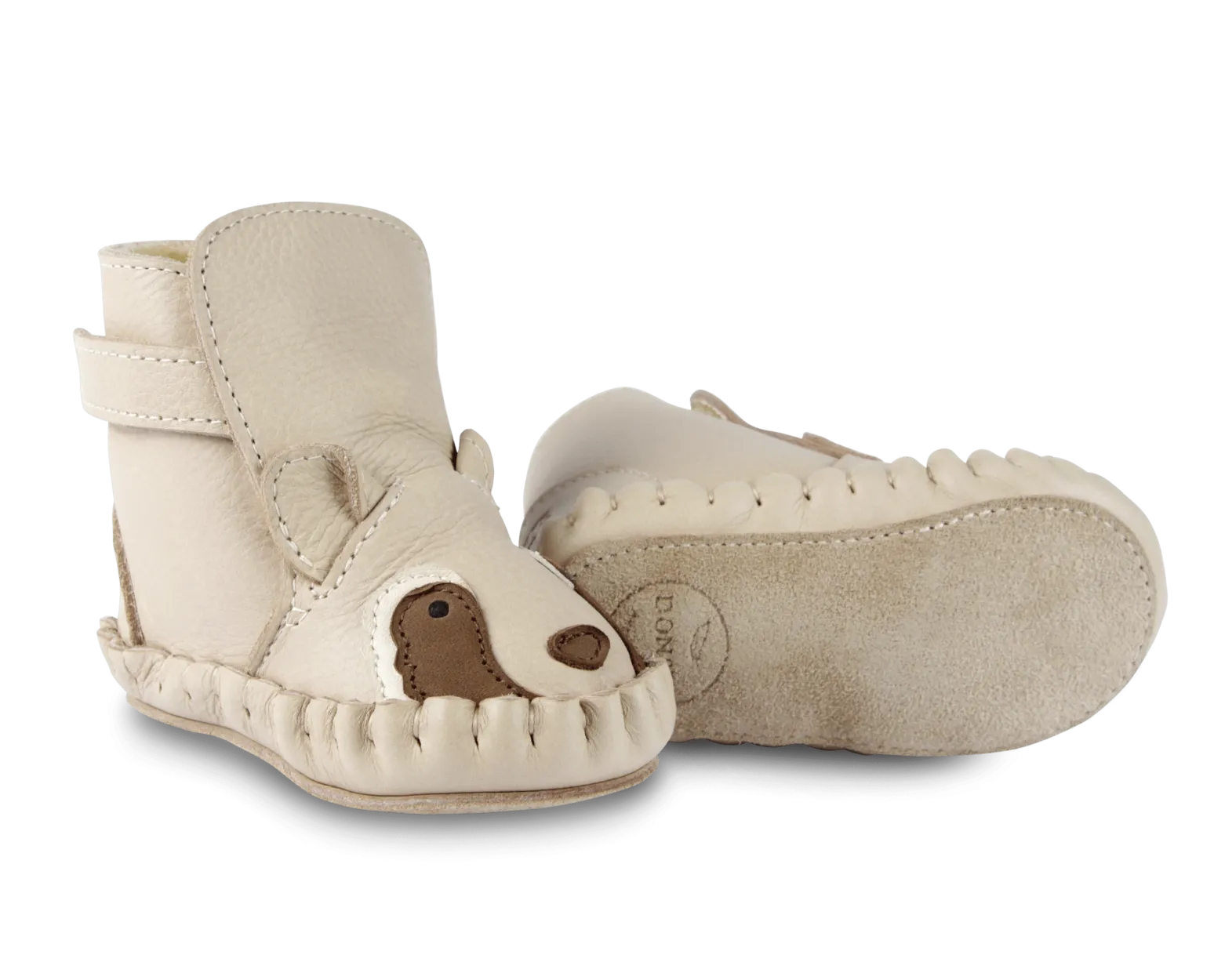 Kapi Special Booties | Raccoon | Ivory Classic Leather