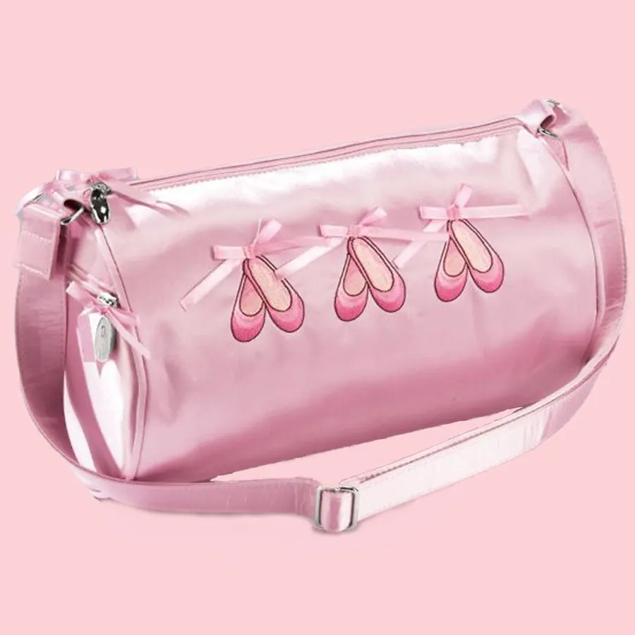 KATZ BALLET SHOE SATIN BARREL BAG