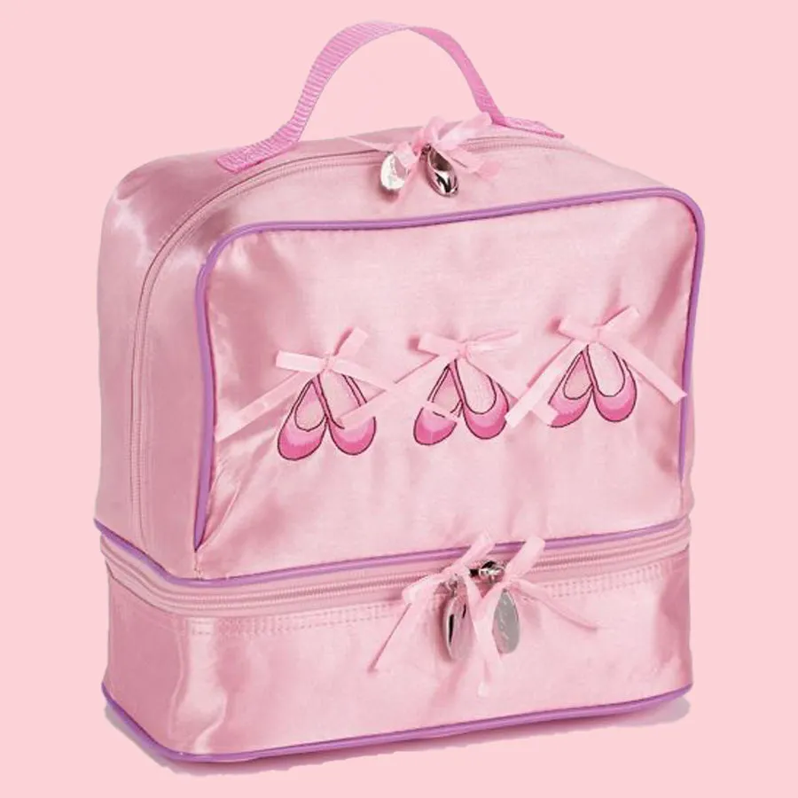 KATZ BALLET SHOE SATIN HANDBAG