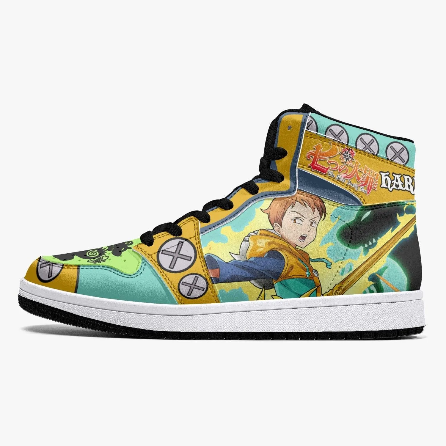 King Seven Deadly Sins Mid 1 Basketball Shoes
