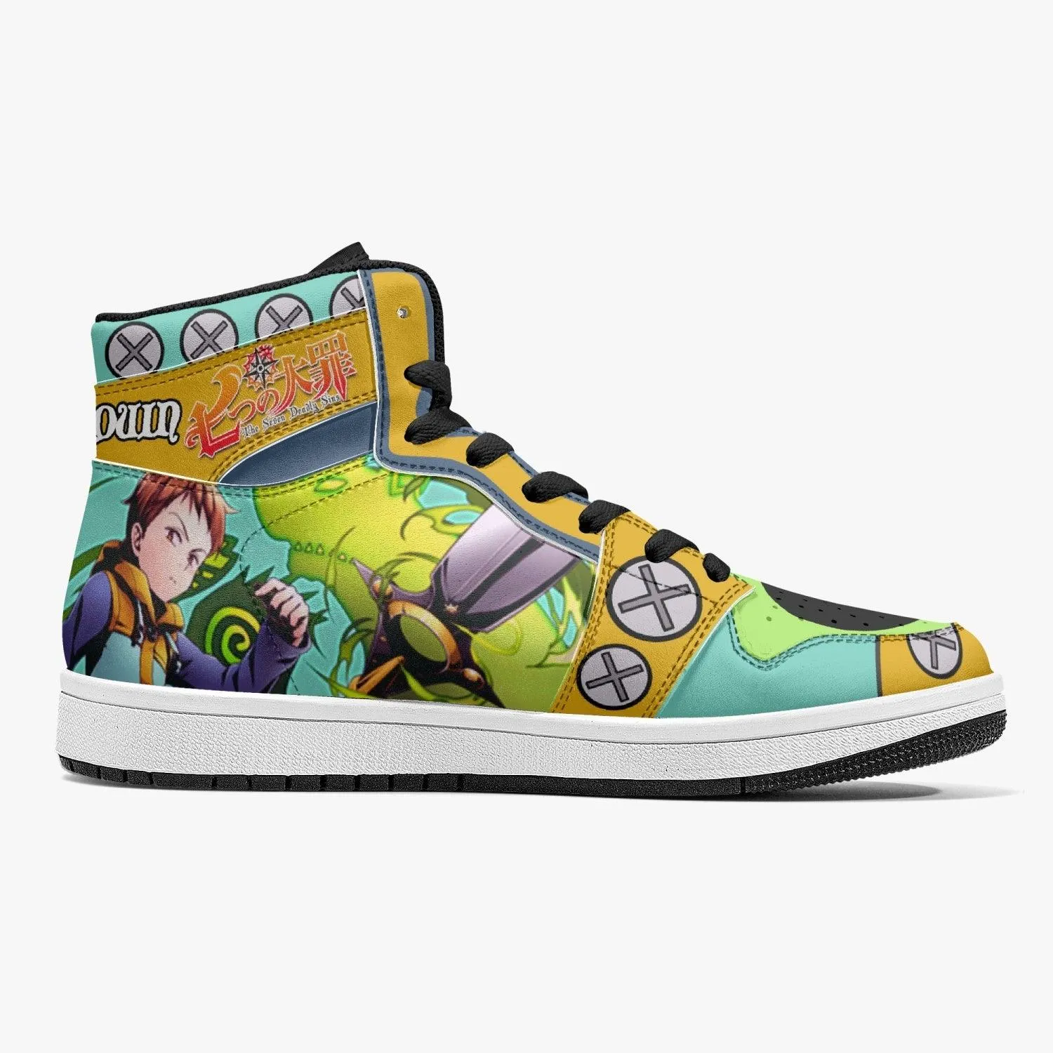 King Seven Deadly Sins Mid 1 Basketball Shoes
