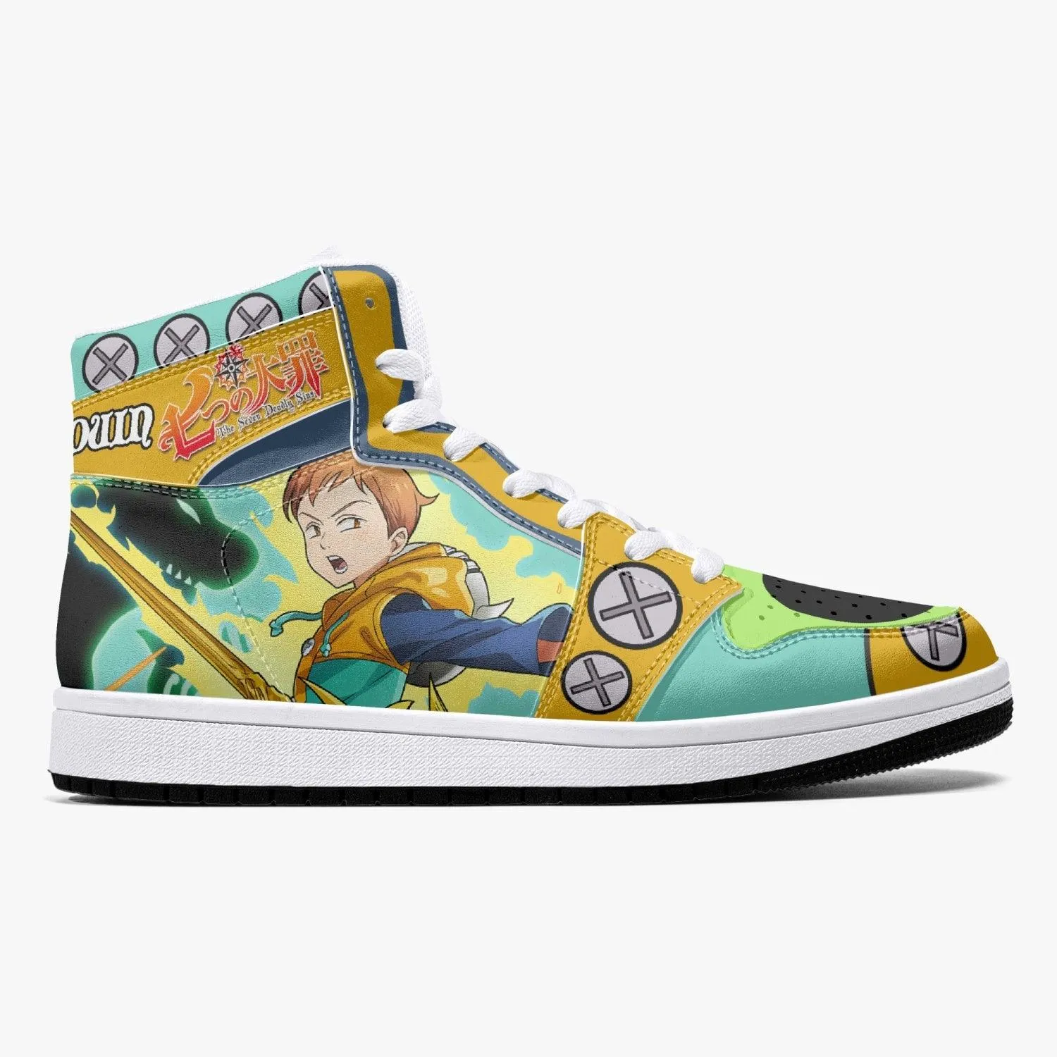 King Seven Deadly Sins Mid 1 Basketball Shoes