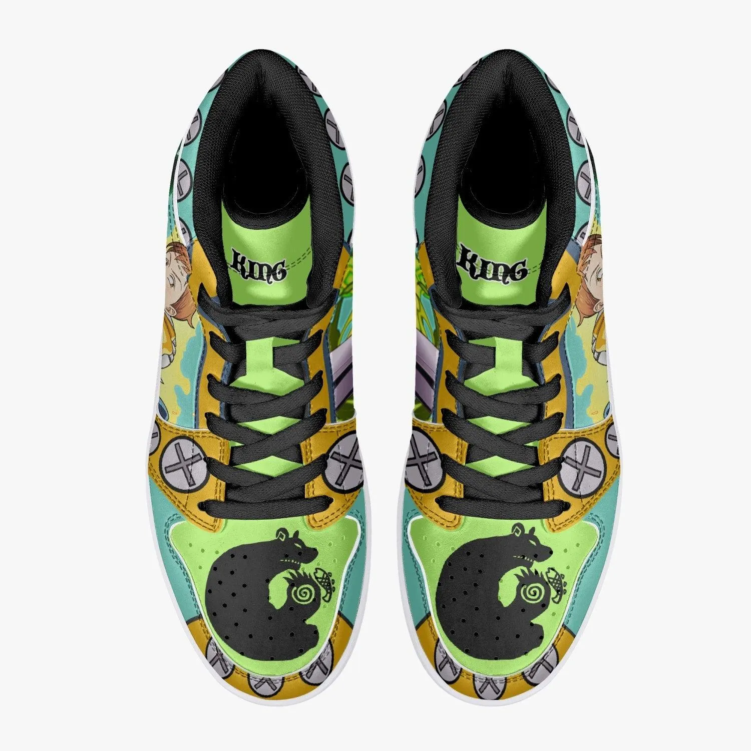 King Seven Deadly Sins Mid 1 Basketball Shoes