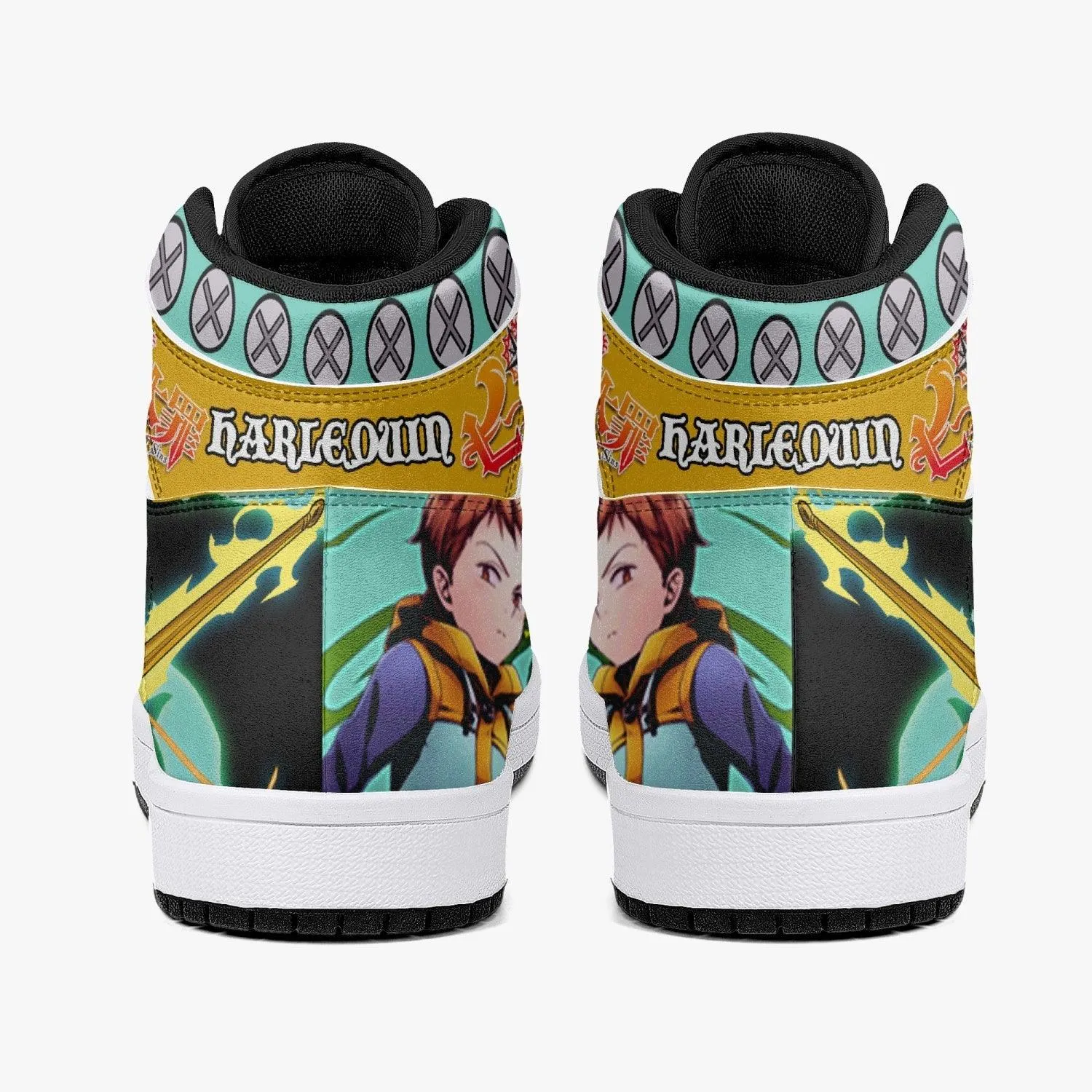 King Seven Deadly Sins Mid 1 Basketball Shoes