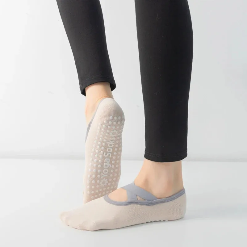 Ladies Non-Slip Pilates Socks for Women