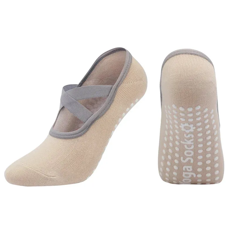 Ladies Non-Slip Pilates Socks for Women