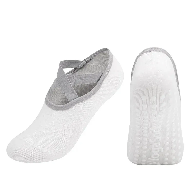 Ladies Non-Slip Pilates Socks for Women