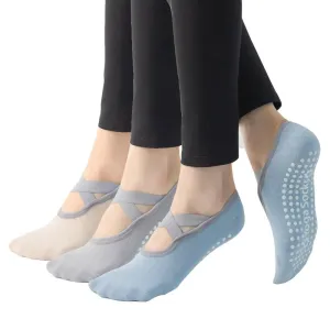 Ladies Non-Slip Pilates Socks for Women