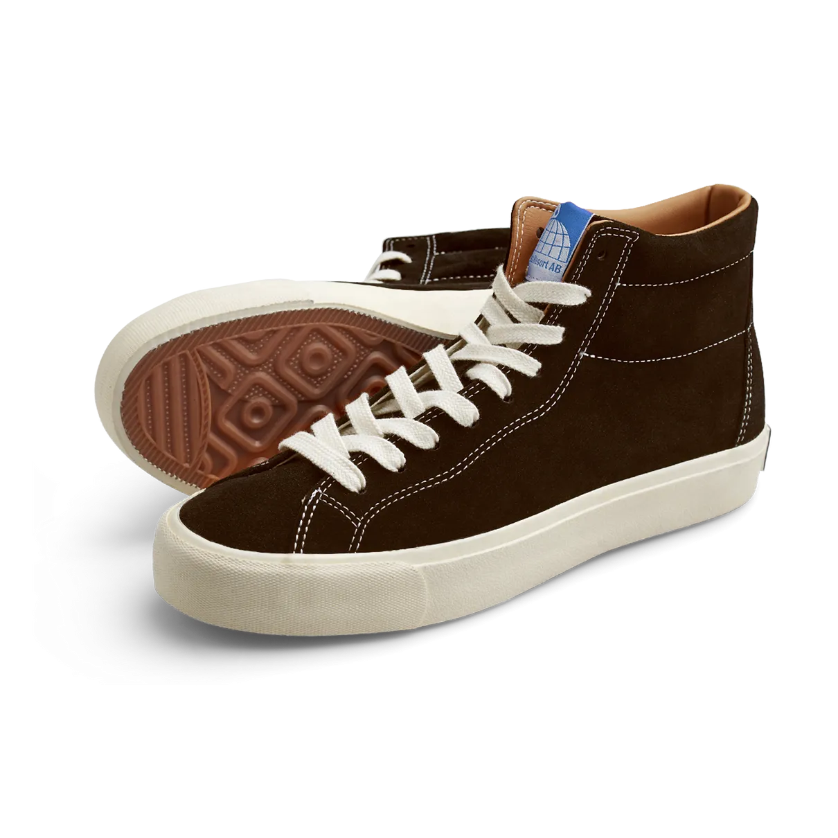 Last Resort AB VM003 Suede Hi (Choc Brown/White)