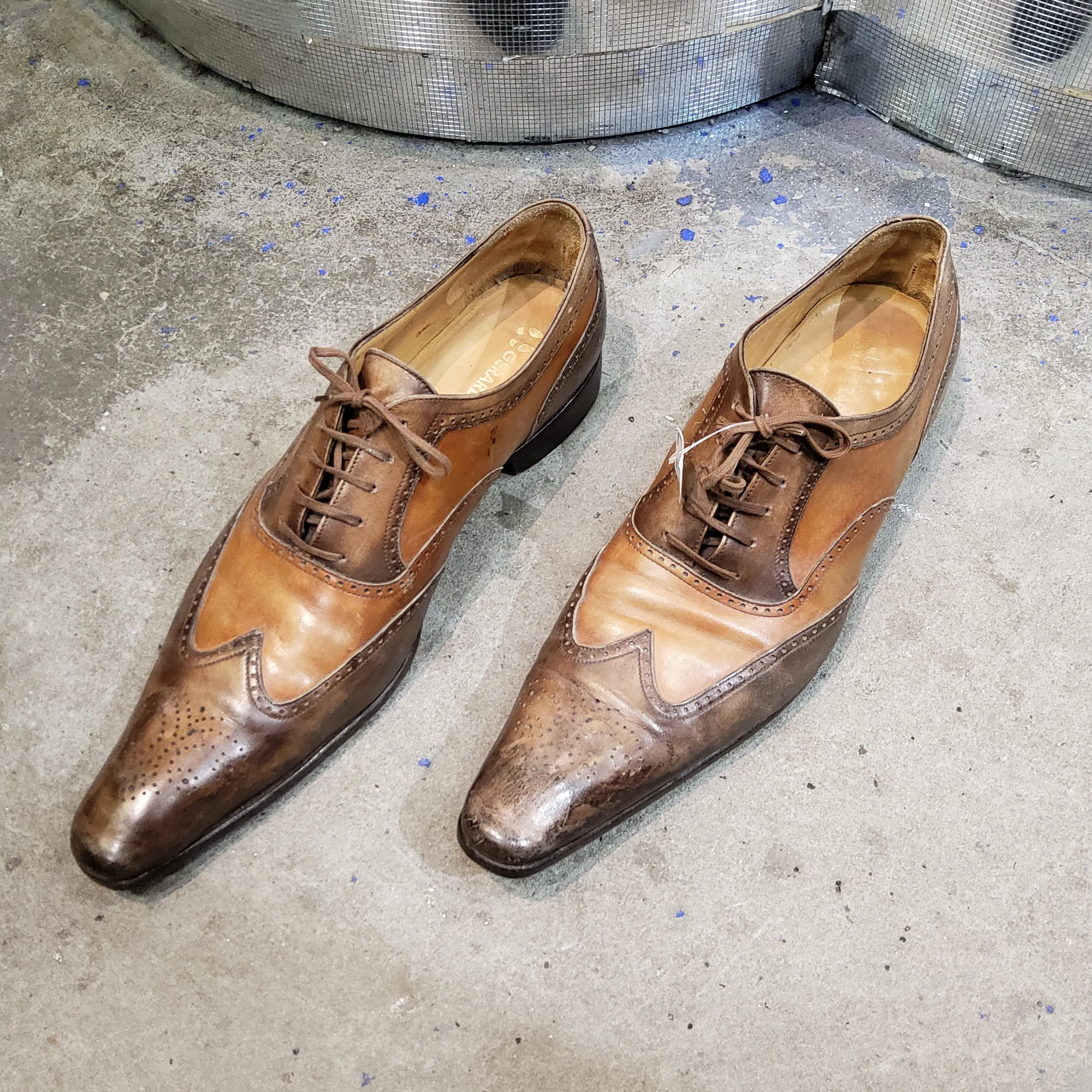 Leather Derby Shoes