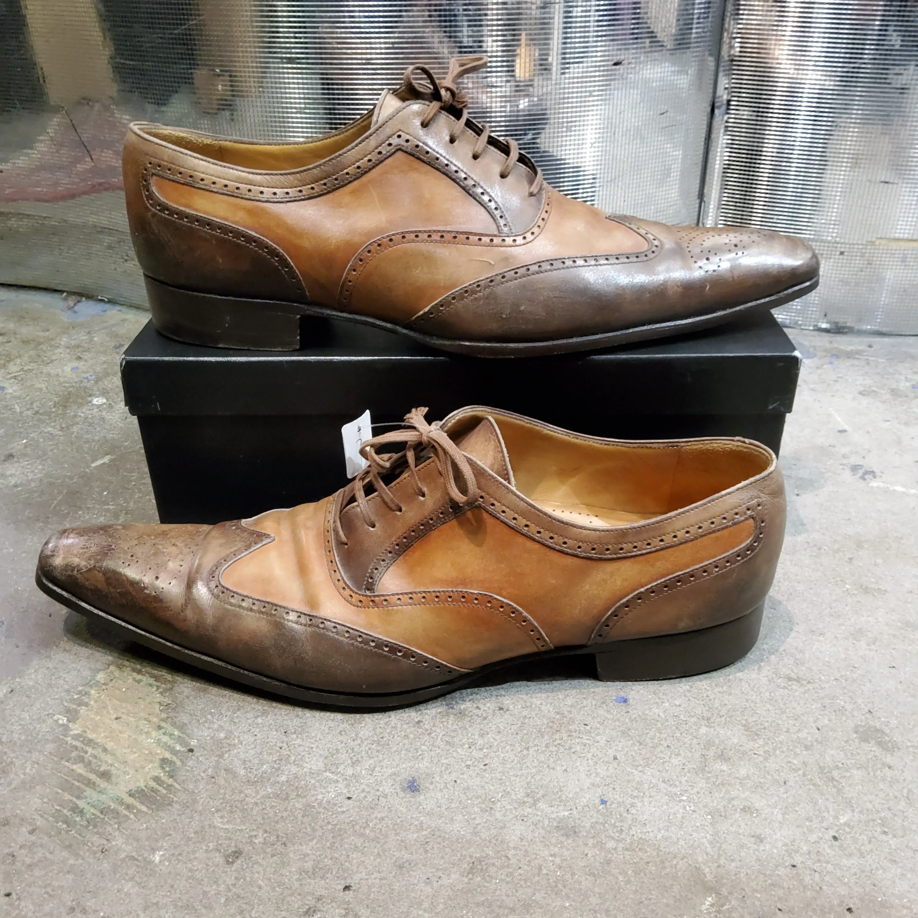 Leather Derby Shoes