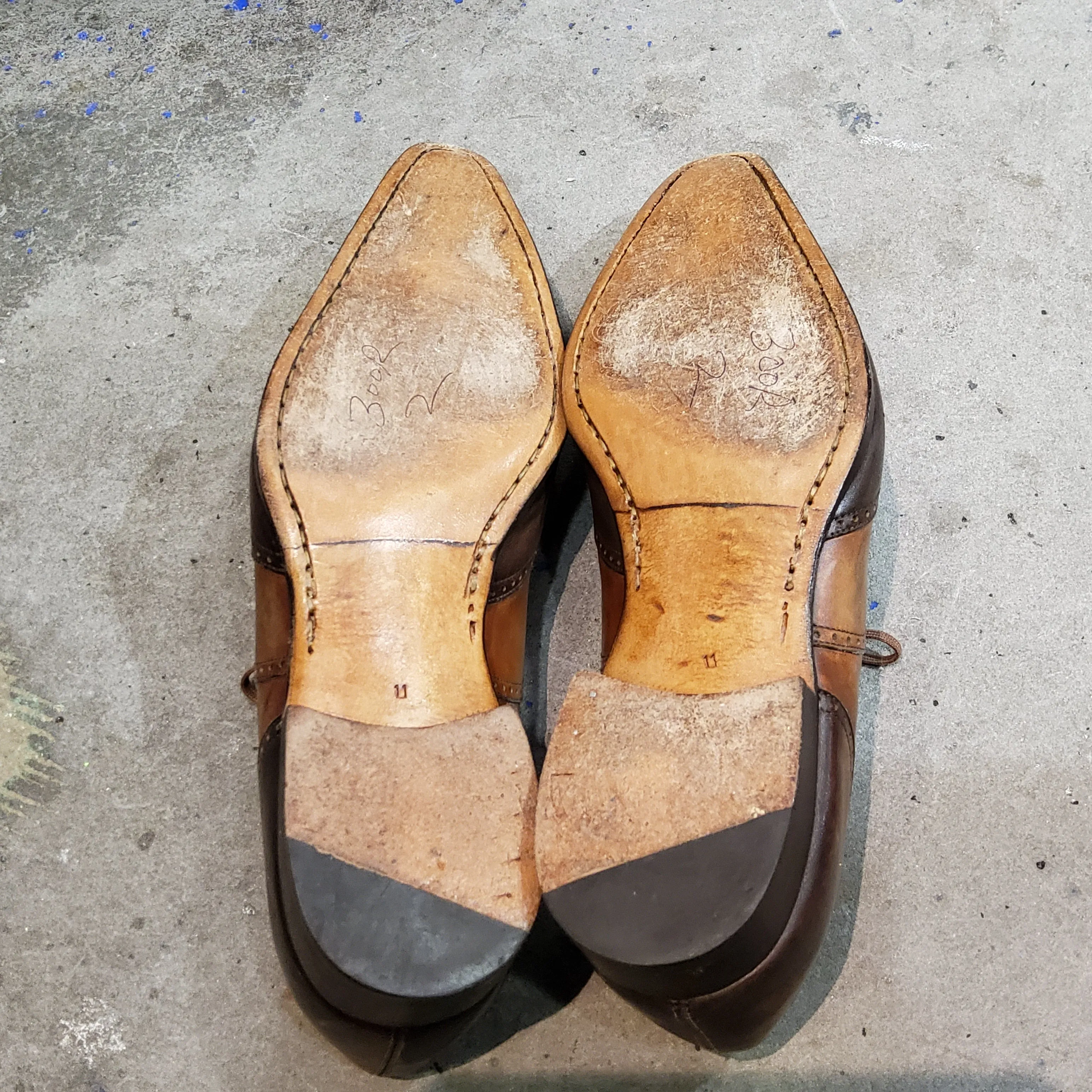 Leather Derby Shoes