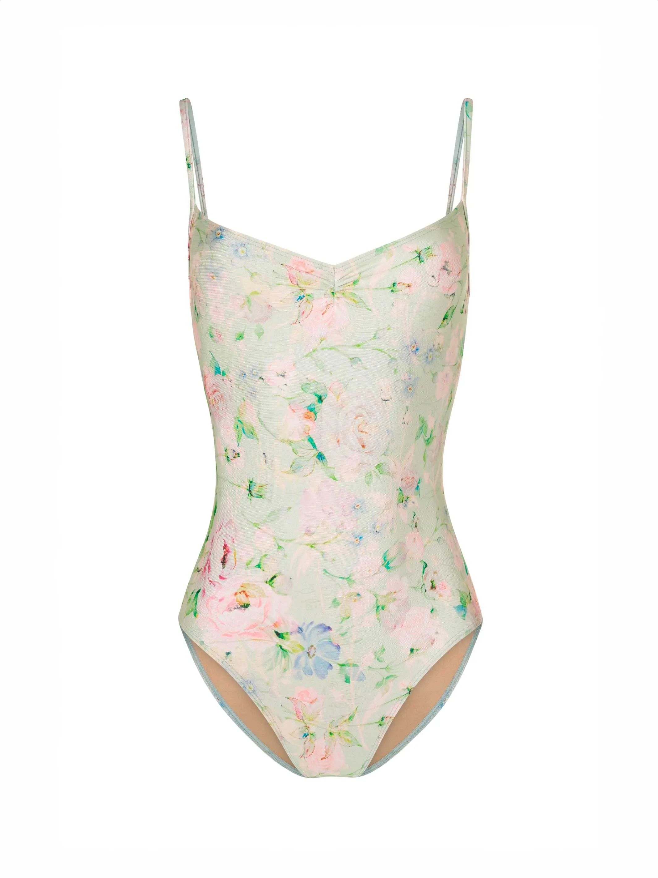 Lia Green Blossom Leotard