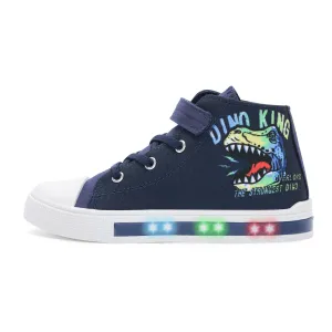 Light Up Kids High Top Fashion Sneakes