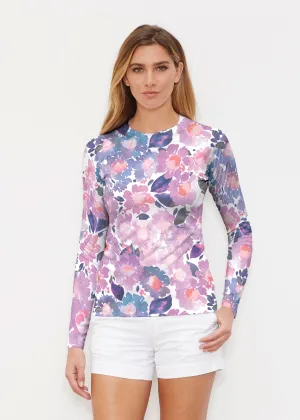 Lilac (16255) ~ Long Sleeve Rash Guard