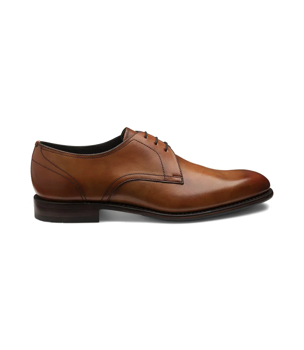 Loake Atherton Shoes - Tan Calf