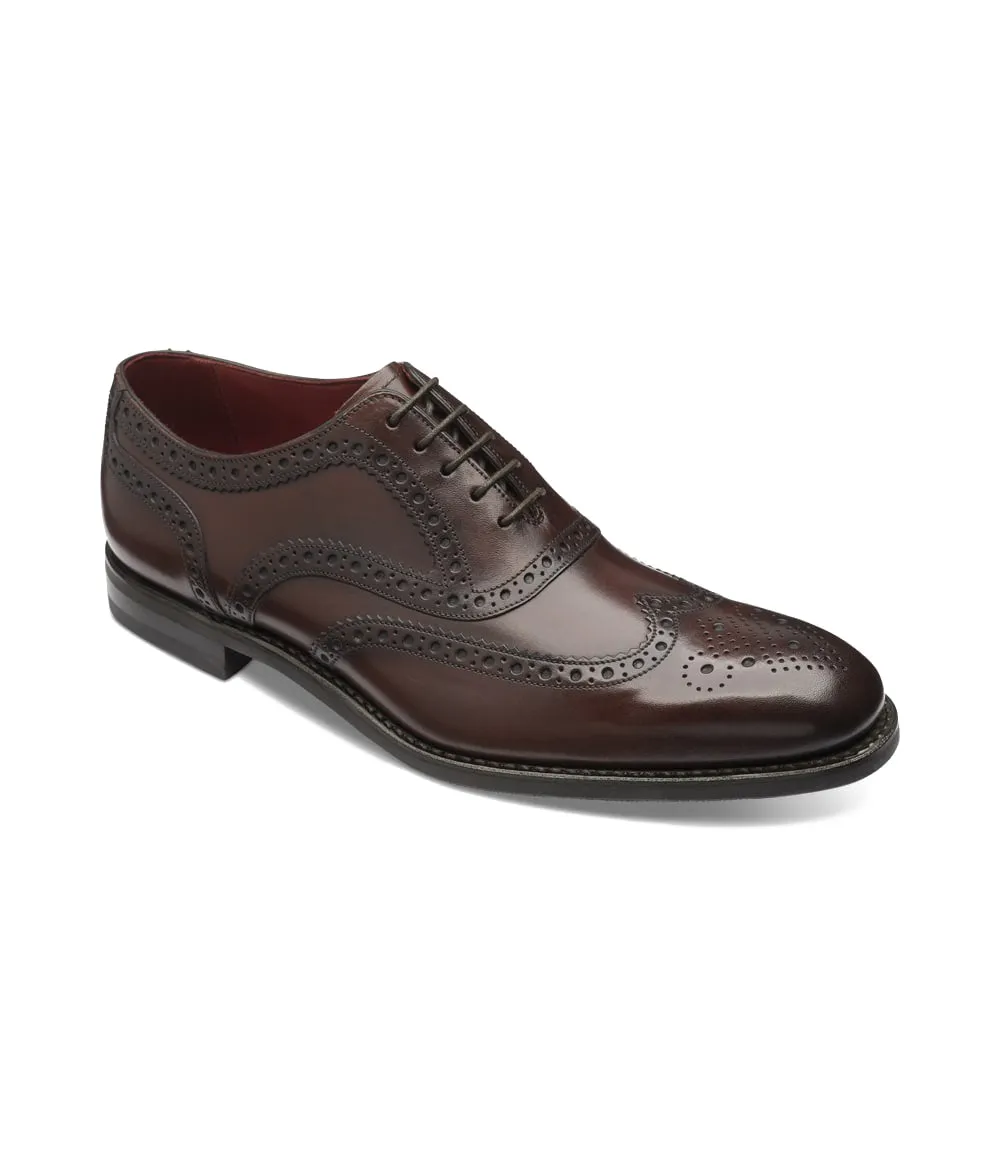 Loake Kerridge Shoes - Dark Brown Calf